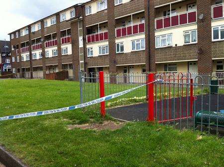Police investigate serious incident in The Hive/Fisherman's Hill area of Northfleet.