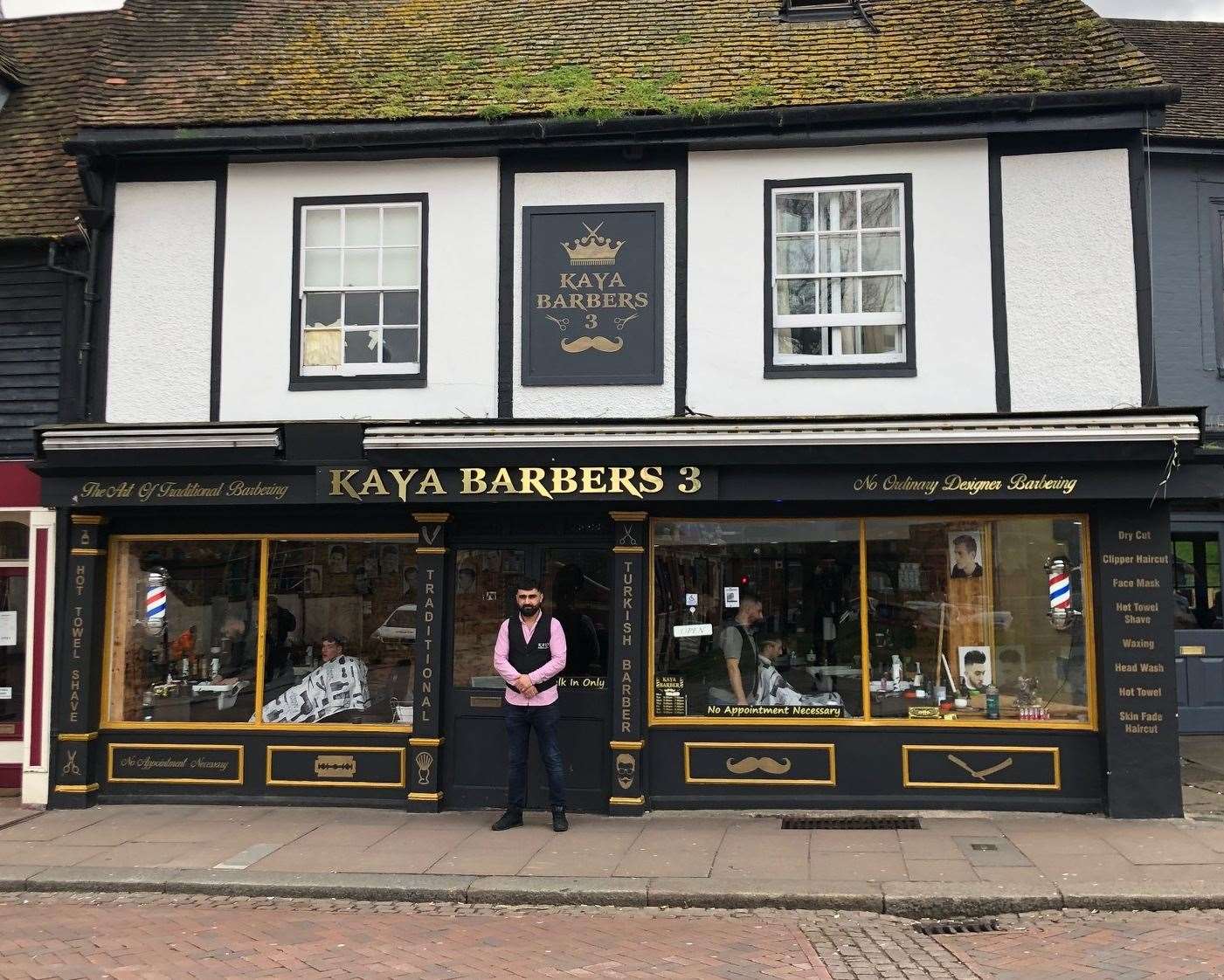 Cuneyt Kaya at Kaya Barbers in Rochester (31498045)