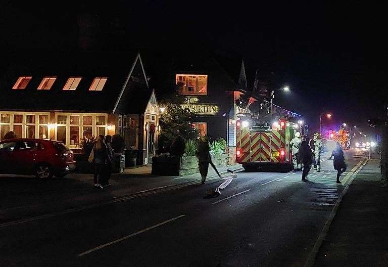 Road reopens after fire crews tackle blaze at house 