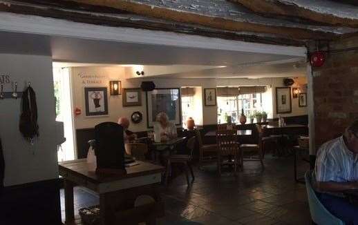 Most of the pub caters for customers coming in to dine, rather than those seeking a quiet corner for a few pints