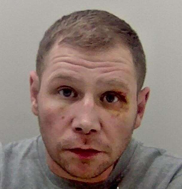 Matthew Sparkes has been jailed following a serious crash on the A2 near Gravesend. Picture: Kent Police