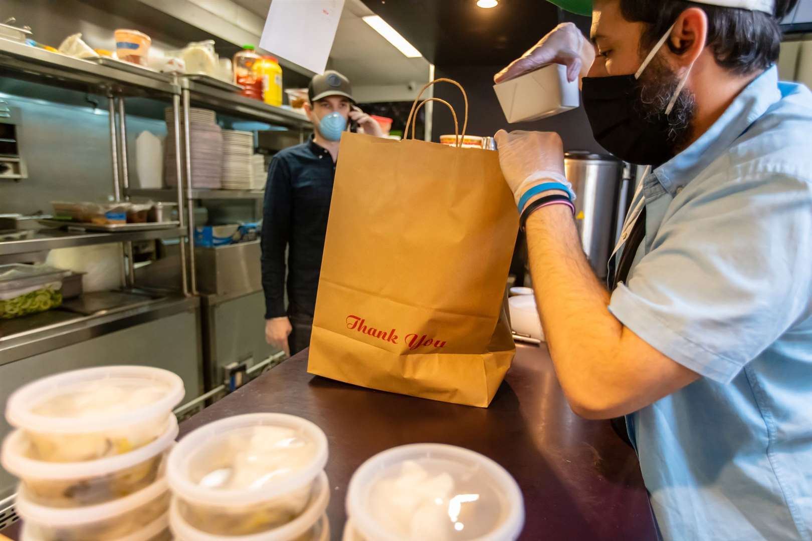 Strict conditions can be attached to new takeaways, says the government, to encourage them to help clean up. Photo: iStock.
