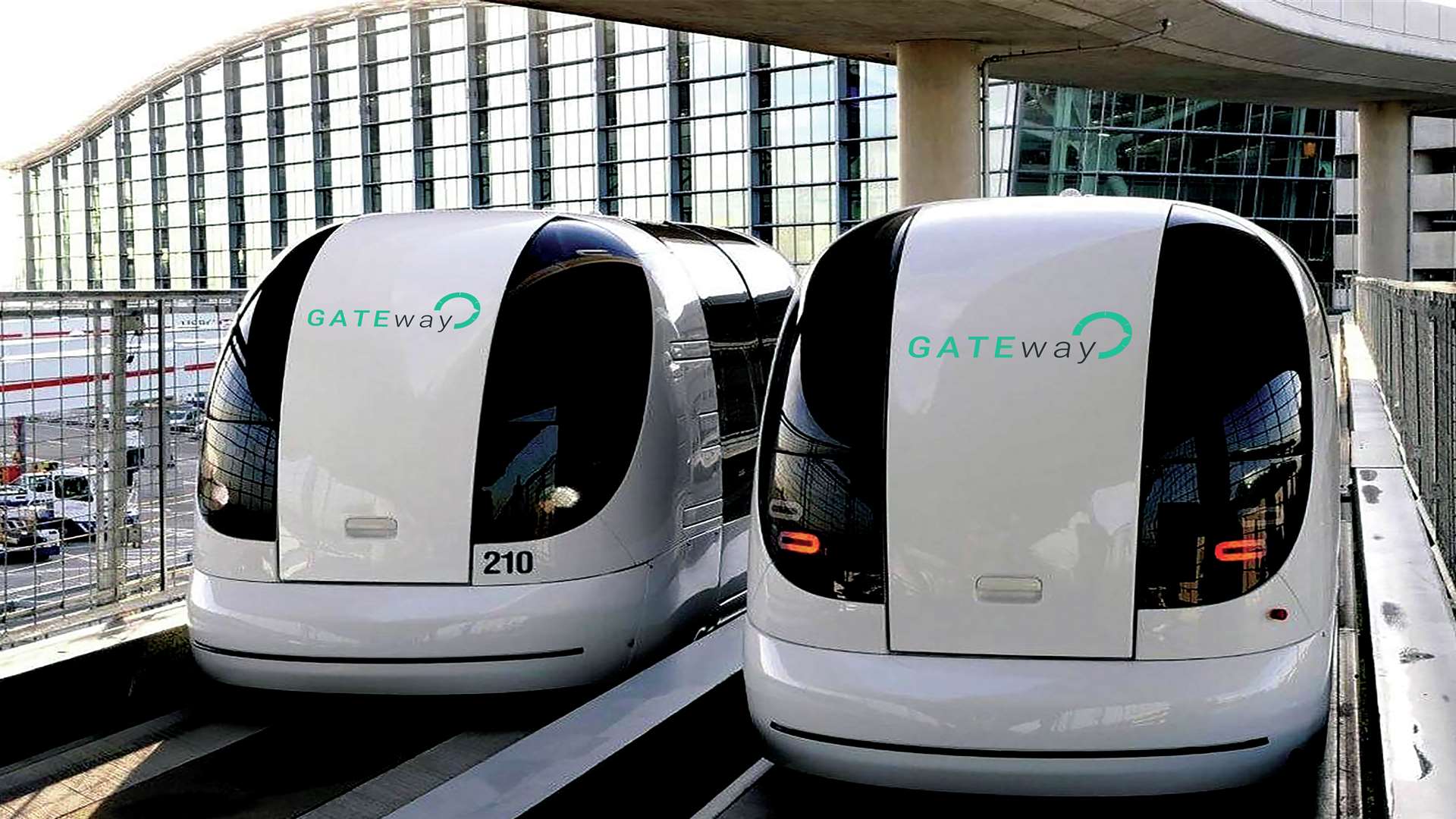 The pods could be based on those currently used at Heathrow Airport. Picture: Heathrow Airport
