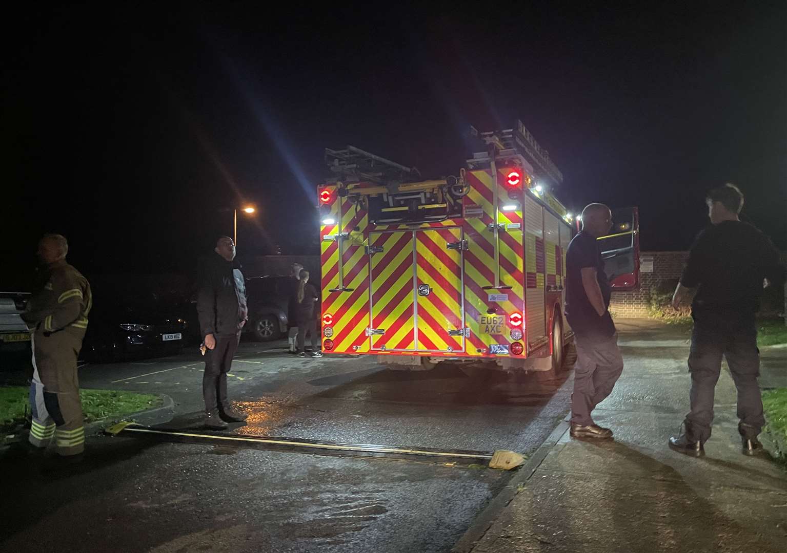 Firefighters were called to a tower block in Maidstone