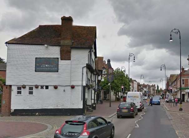 The crash blocked the High Street. Picture: Google Streetview