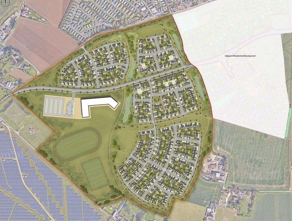 Plans for the remaining 500 homes as part of Westwood Village 2 have been revealed. Picture: Rooksmead