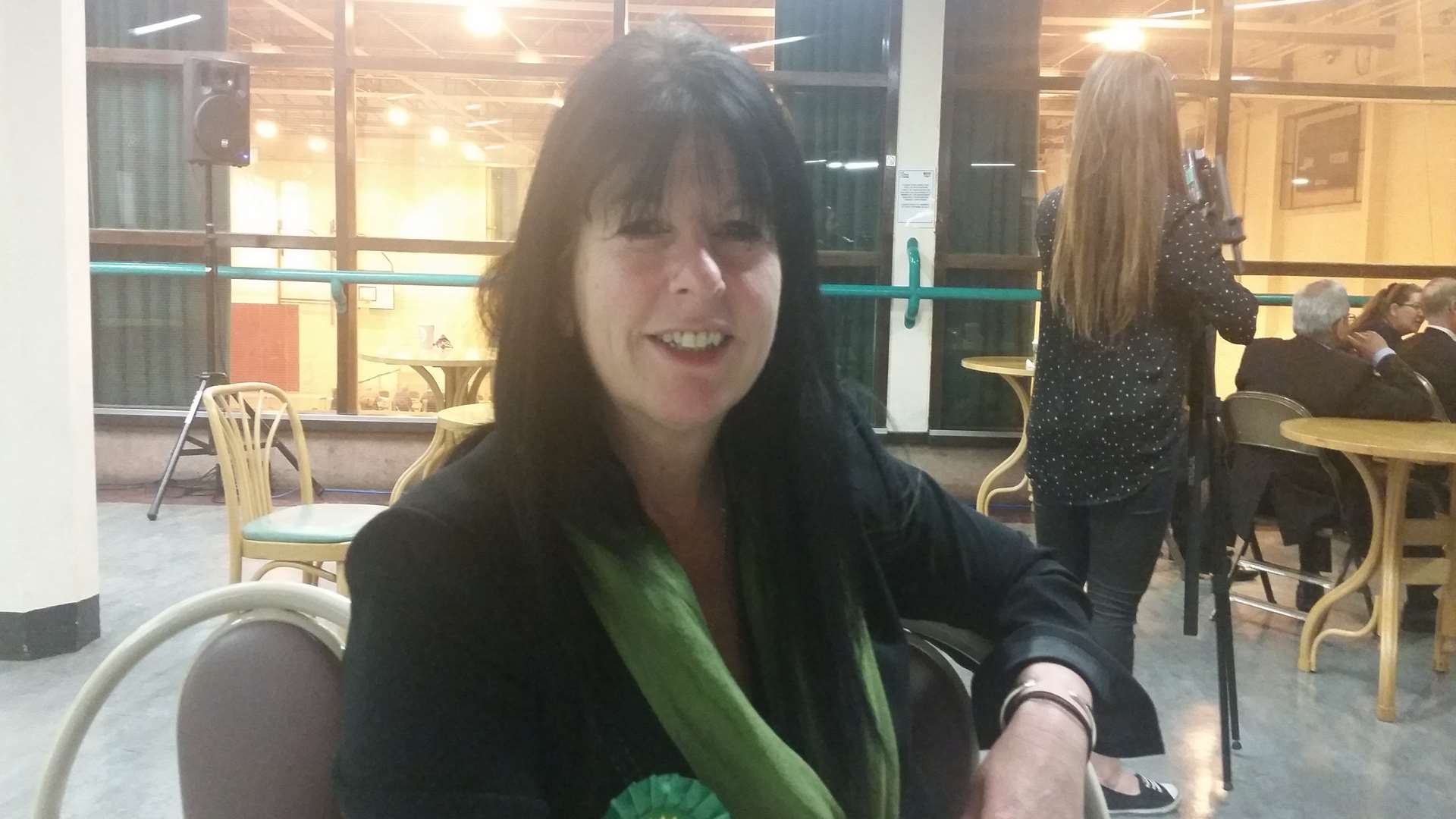Green candidate Mandy Rossi says its a good time to be a Green
