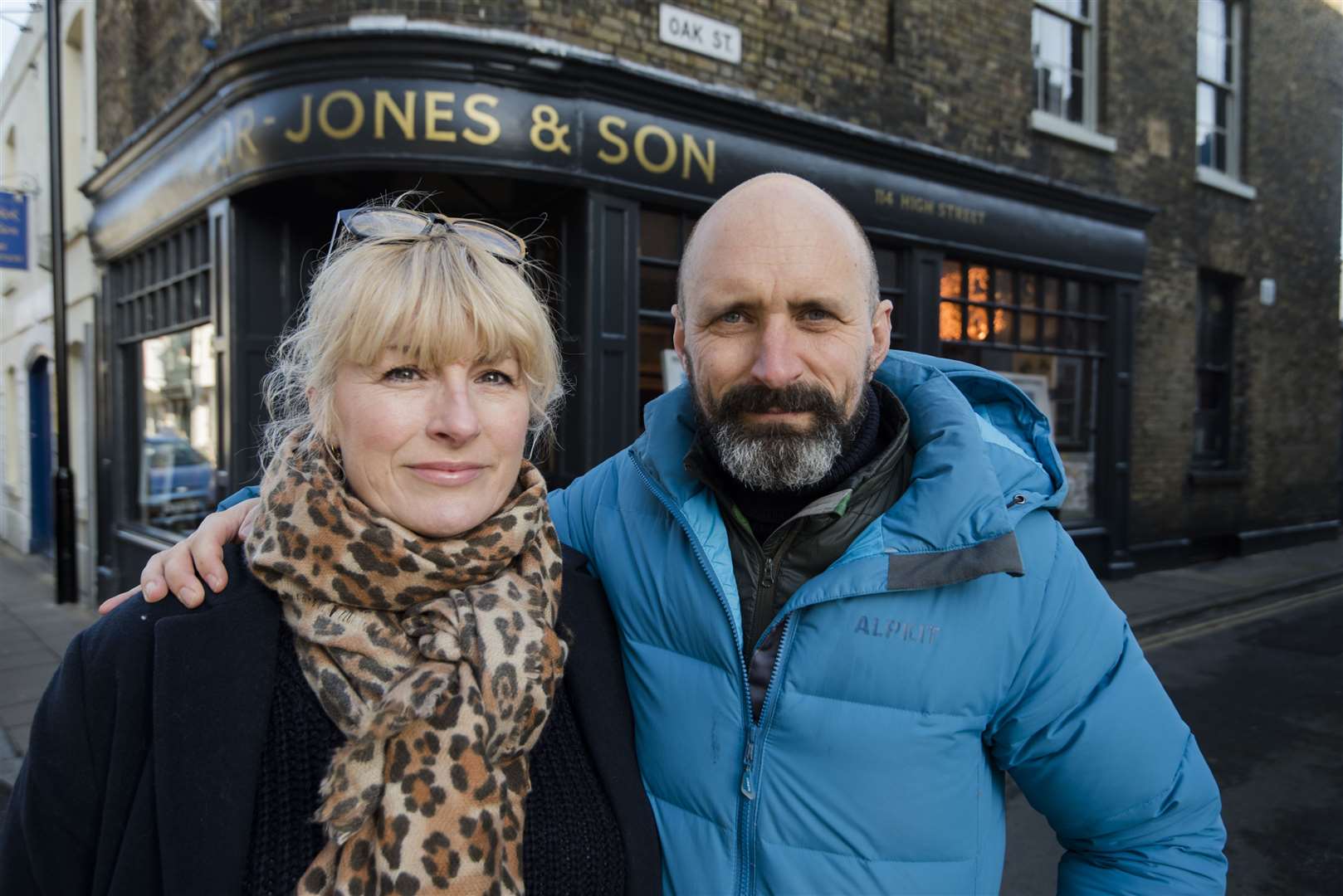 Sonja and Richard Taylor-Jones of Taylor-Jones & Son in Deal will expand their gallery into their cellar