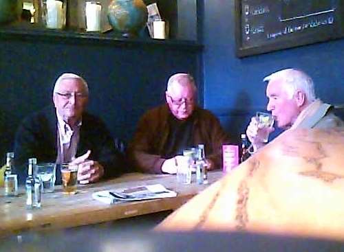 Collins, Perkins and Reader in the Castle Public House, Pentonville Road.