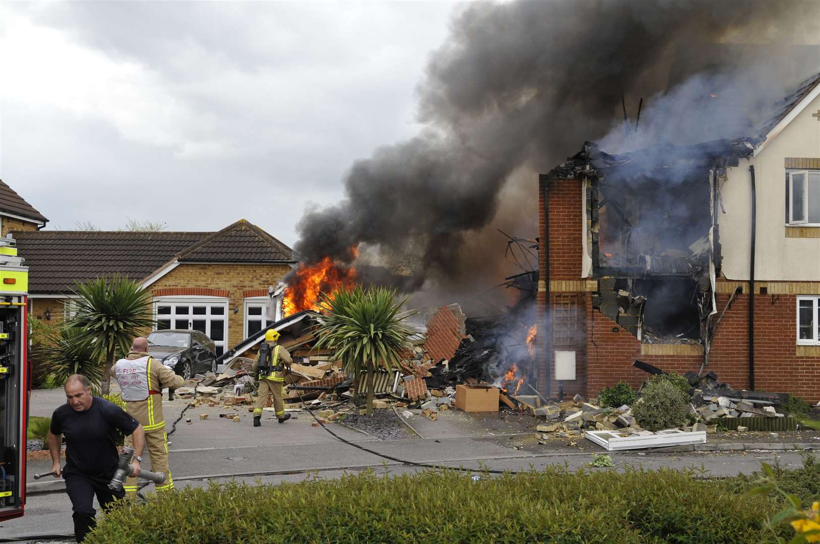 The large 2009 explosion was caused deliberately, resulting in a six year sentence being handed down in 2010. Picture: Andy Payton
