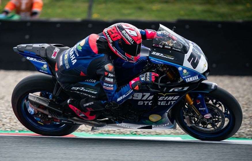 Lydd's Bradley Ray made his debut for Yamaha Motoxracing in the Dutch round of the Superbike World Championship. Picture: Giulio di Natale