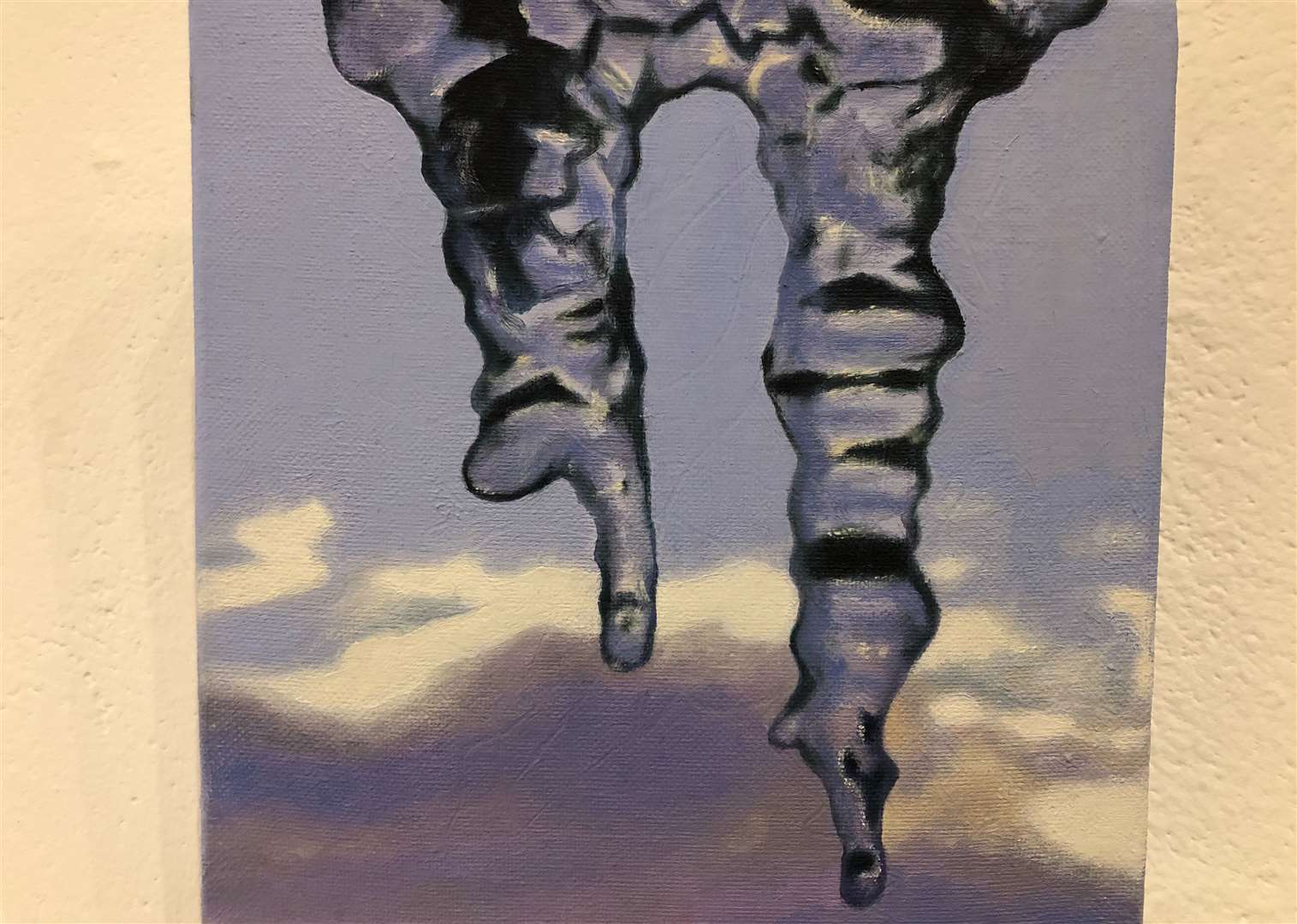 Icicles by Cathy Green, featured in the exhibition