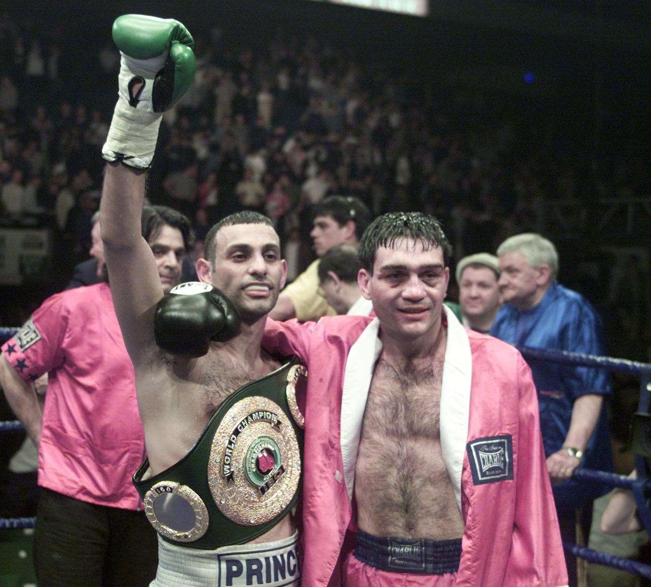Dennis McCann has been compared to British boxing legend Prince Naseem Picture: Nick Potts/PA