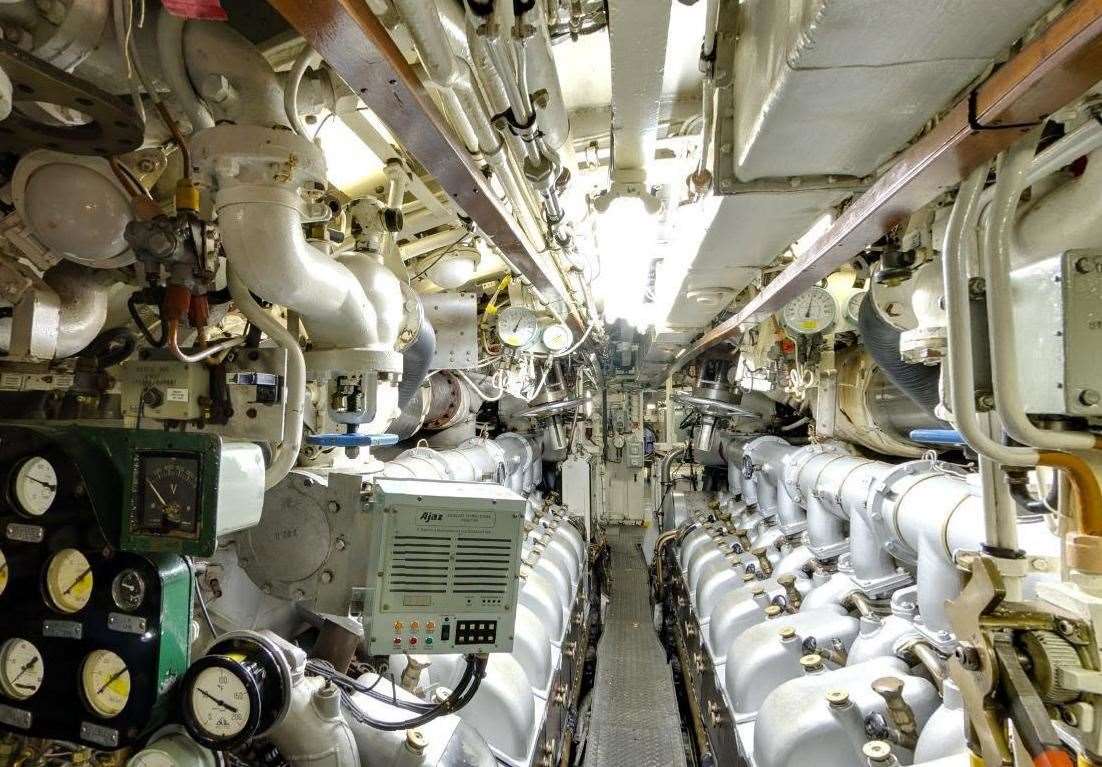 Inside HMS Ocelot Picture: Google Streetview