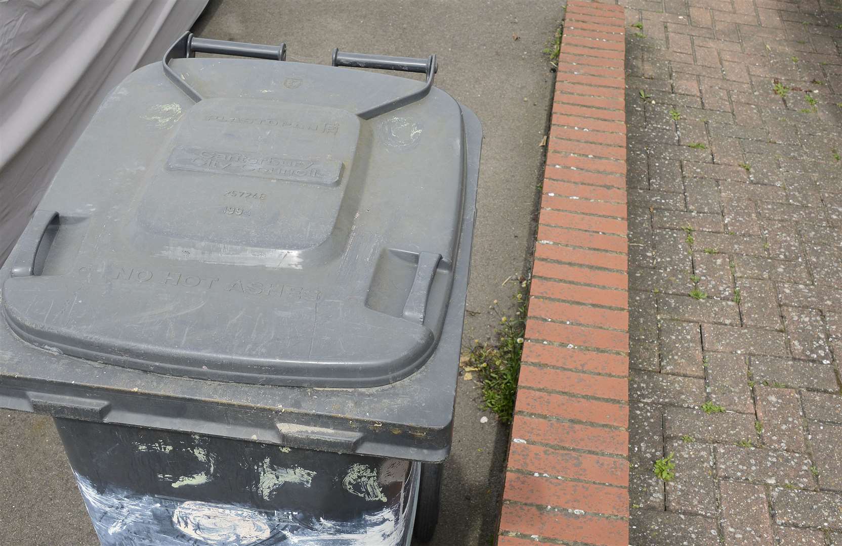 “The bins are put out straight at the top of the driveway, where they aren’t in my way"