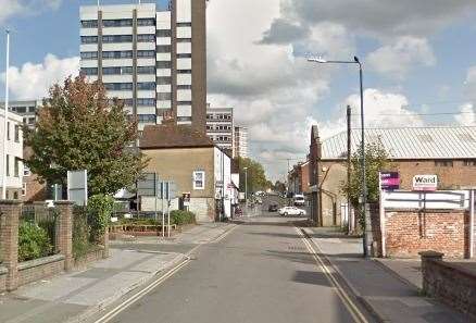 The incident happened in Knightrider Street on Monday, January 3. Picture: Google