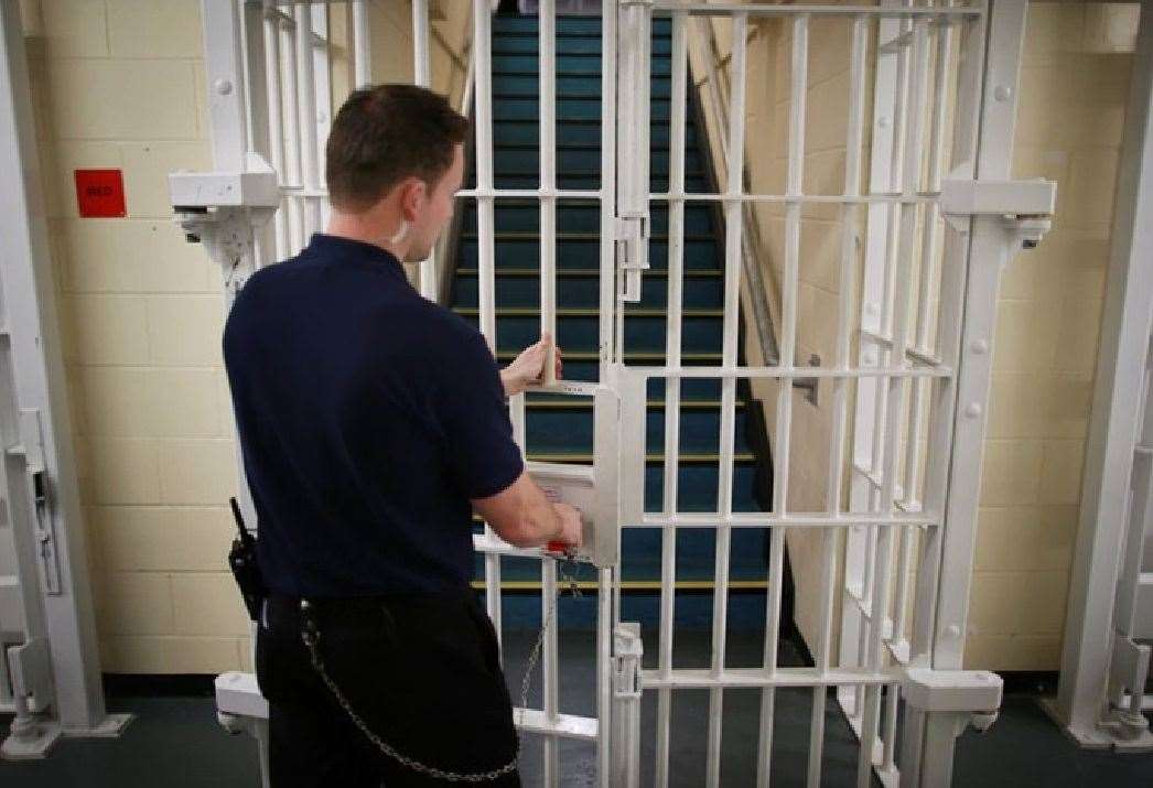 Some 25 prison officers fell ill. Picture: PA