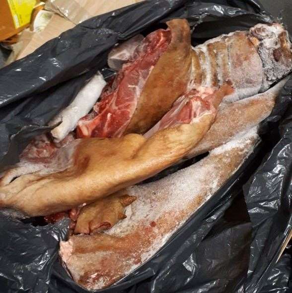 Illegal smokies were found on sale at Moyibo Foods in Queen Street, Gravesham. Picture: Gravesham Borough Council