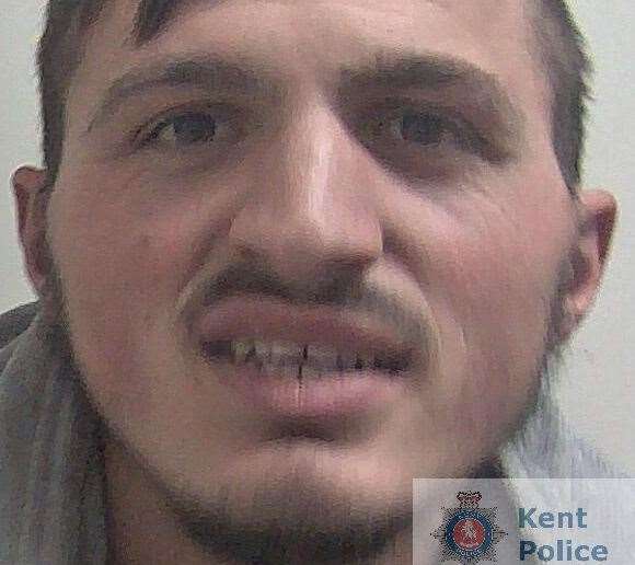 Jetnor Dalipi was stopped and searched by police. Picture: Kent Police