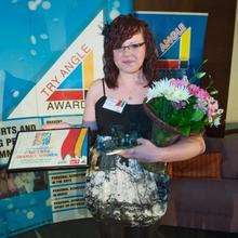 Chloe Wells, 14, from Margate, won the overall award at the Kent Try Angle Awards