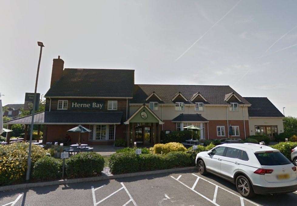 The group were denied the use of their blue light and armed forces card at the Herne Bay Table Table restaurant. Picture: Google