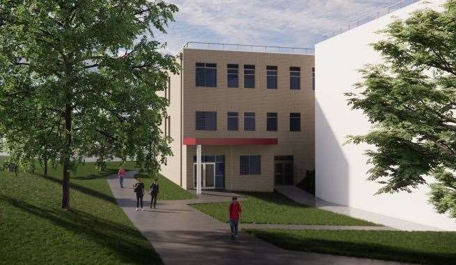 Another view of the proposed SEN unit. Picture: Bailey Partnership