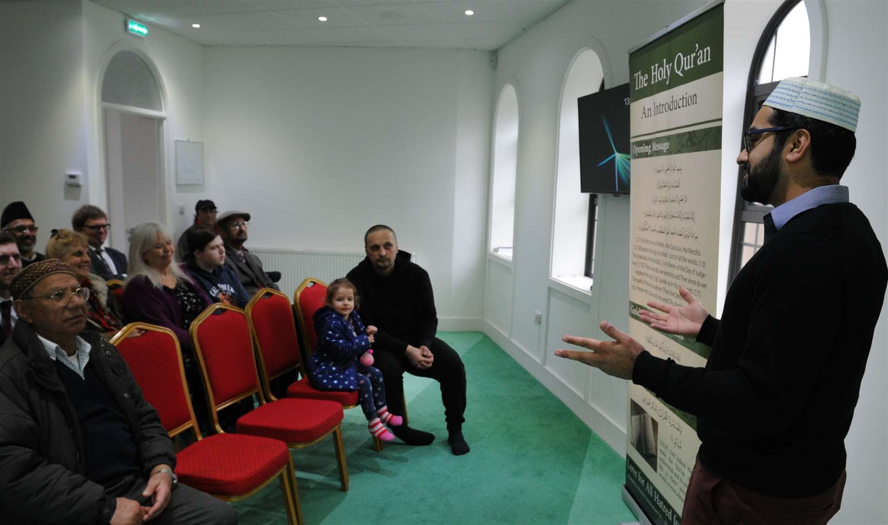 The Nasir Mosque during an open day. Picture: Steve Crispe.