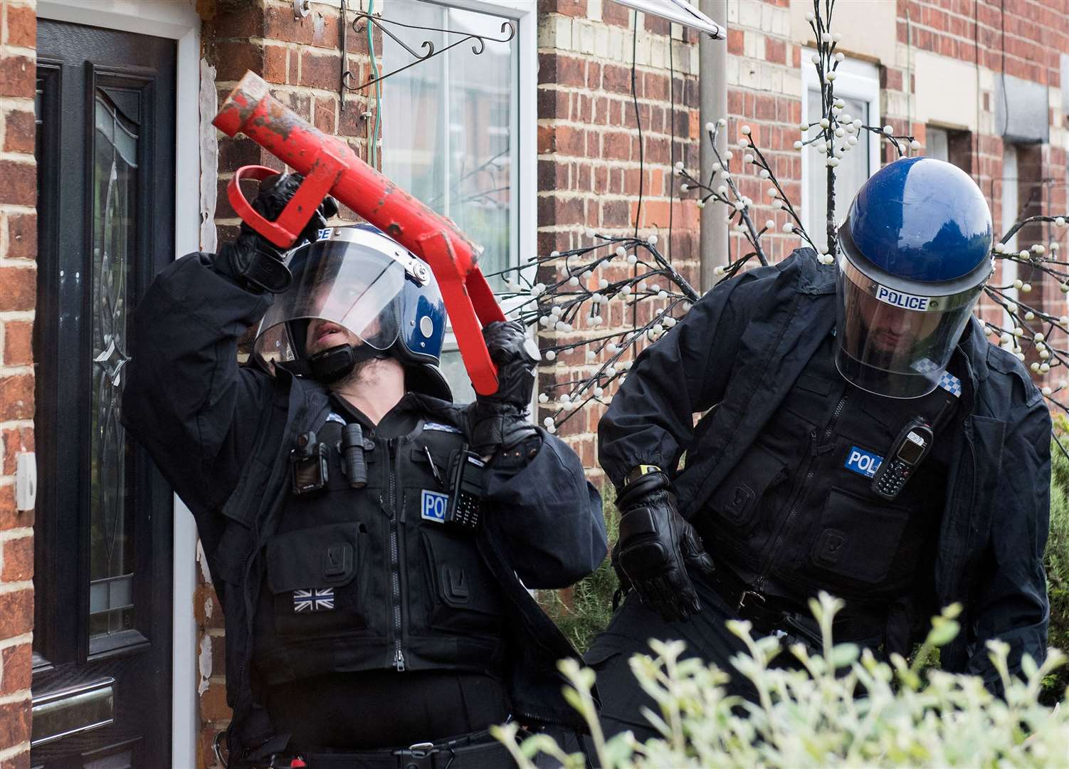 Stock pic of a police raid