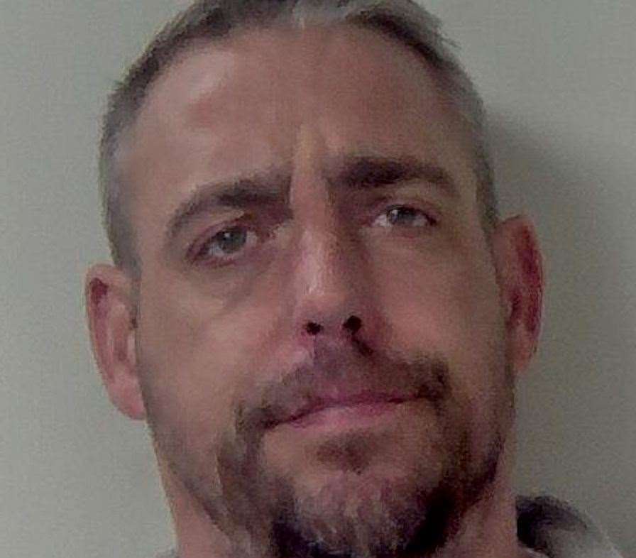 Shaun Brocklehurst set fire to the Co-op in Cheriton High Street after he had been tackled by the store manager as he tried to steal alcohol. Pic: Kent Police