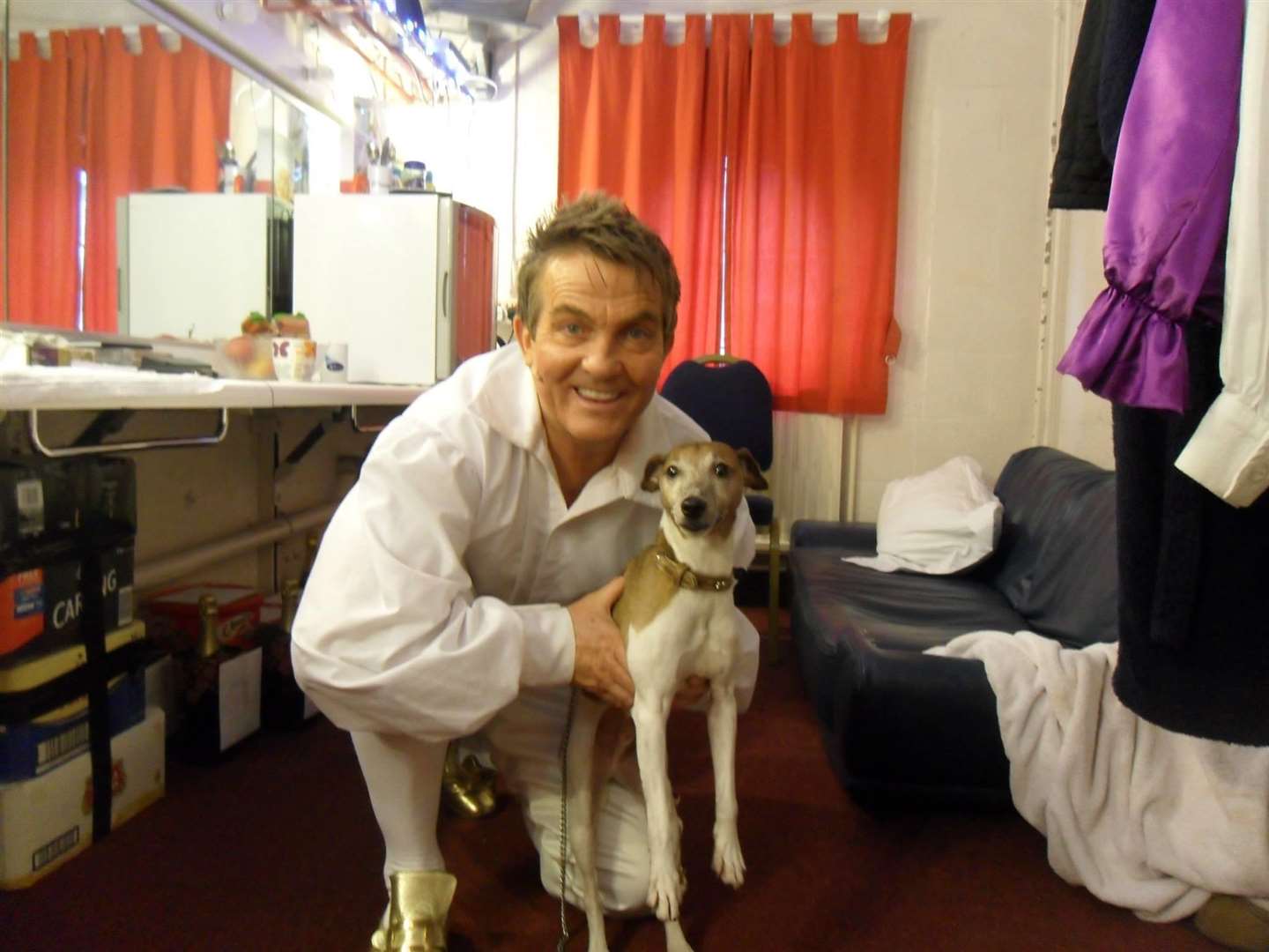 Bradley Walsh, who starred in Cinderella at The Orchard, Dartford, in 2013, with Frankie
