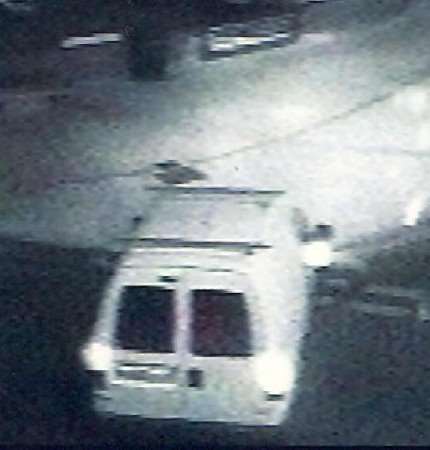 Driver of white van could help police with investigation
