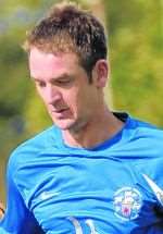 Dartford striker Carl Rook