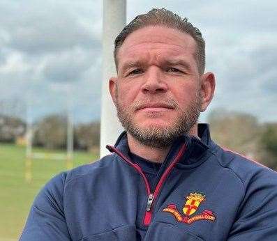 Medway Rugby Club's new head coach Ricky Reeves. Picture: Medway Rugby Club