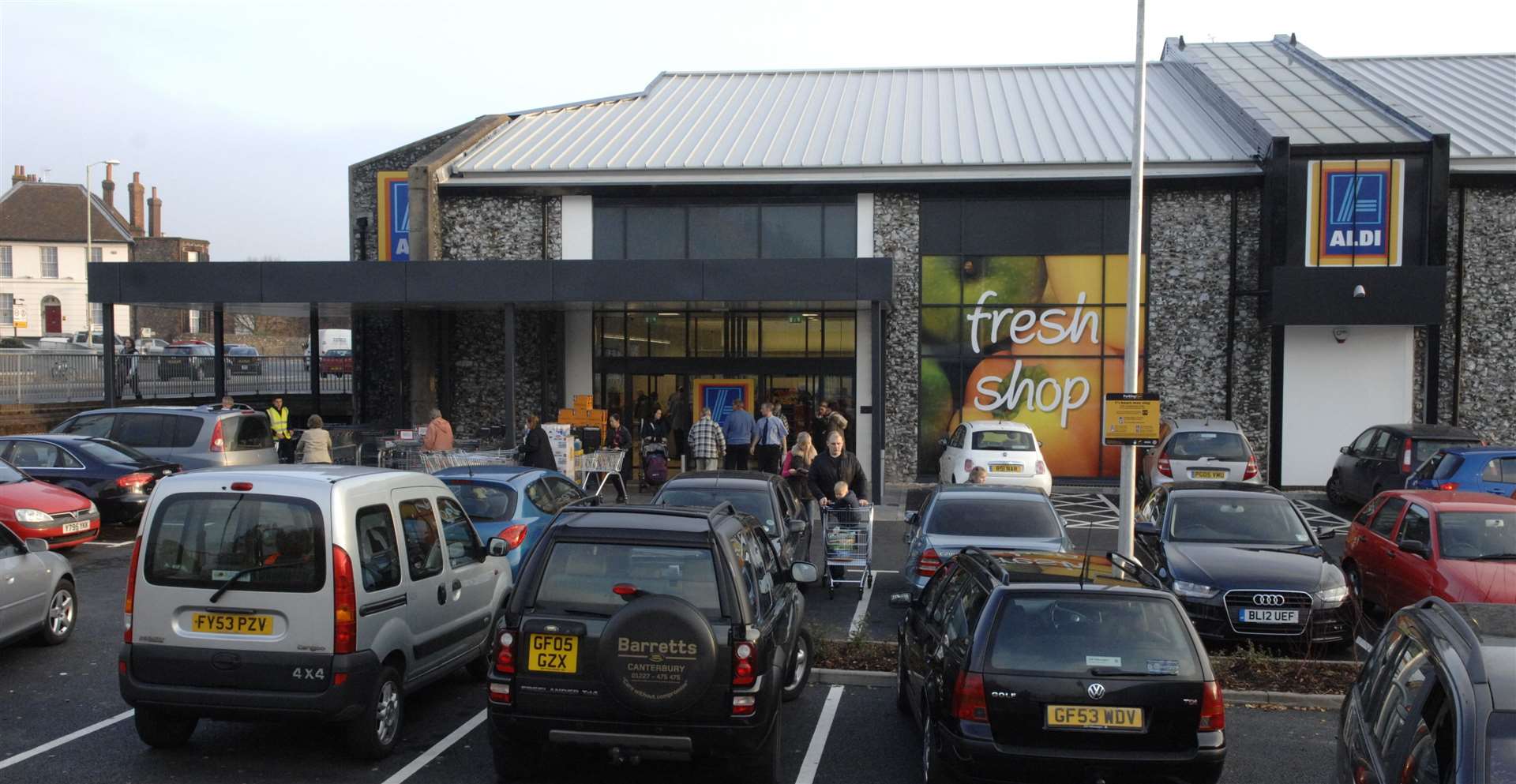 Canterbury's existing Aldi store
