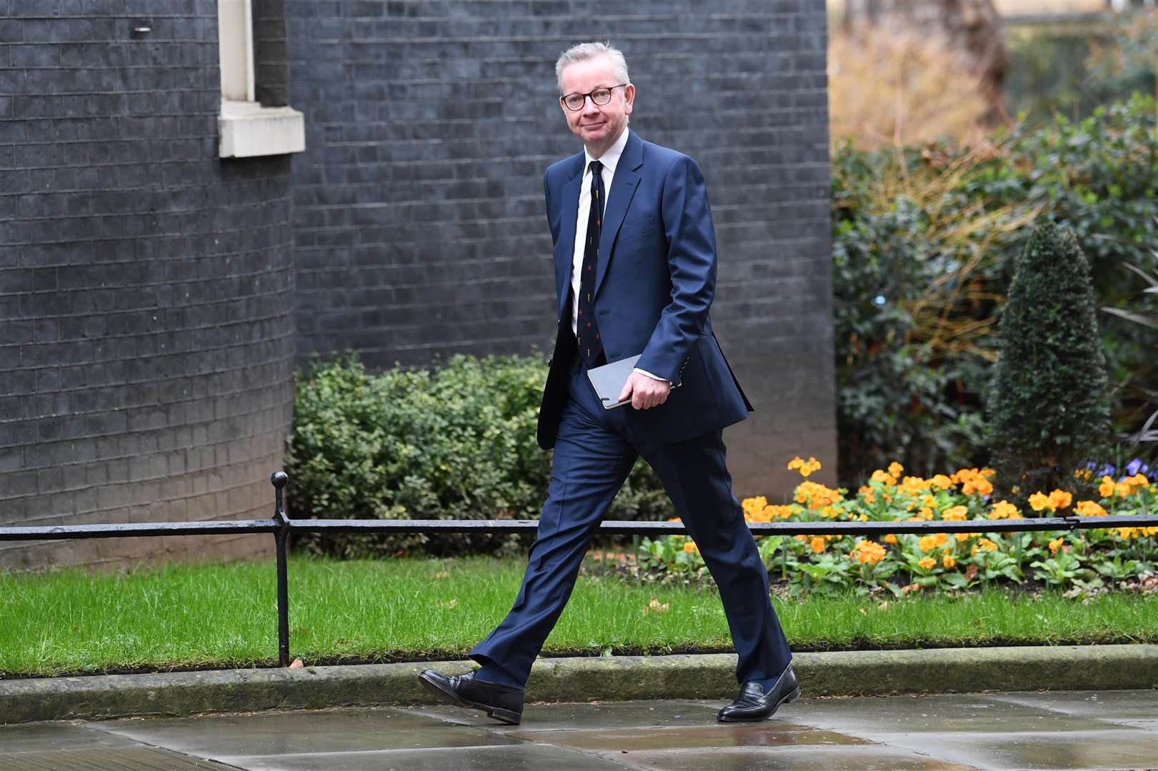Chancellor of the Duchy of Lancaster Michael Gove dismissed reports of a ‘traffic light’strategy for lifting the lockdown (Stefan Rousseau/PA)
