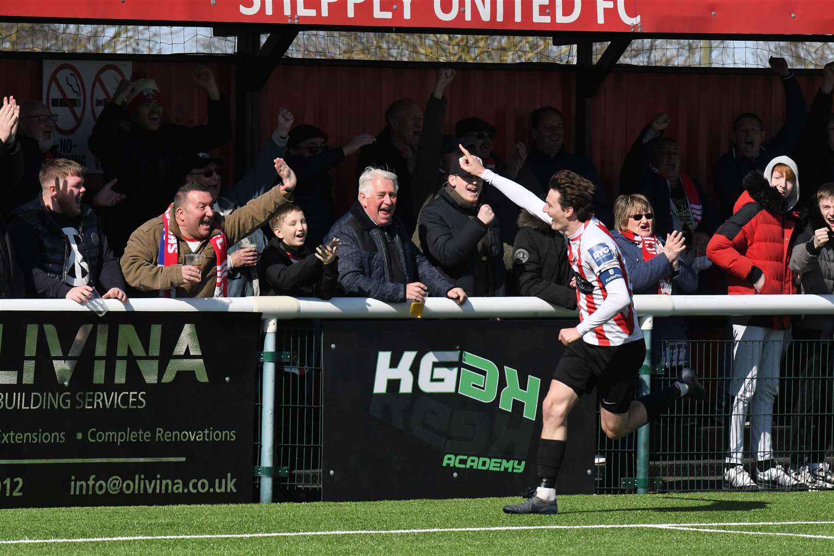Supporters' star man Billy Bennett is saying at Sheppey Picture: Marc Richards