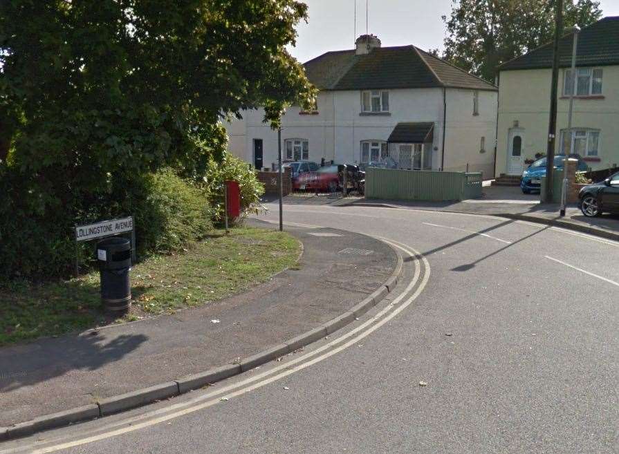 The incident happened in Lullingstone Avenue, Swanley. Picture: Google.