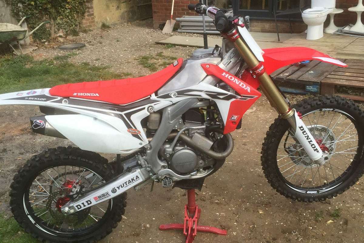 Police are appealing for witnesses after two identical motocross bikes were stolen