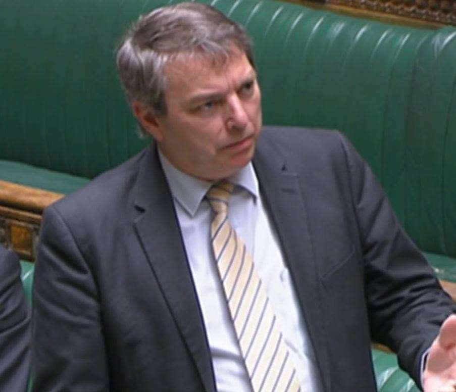 Dartford MP Gareth Johnson called a debate in Parliament over the A226 Galley Hill Road closure in Swanscombe