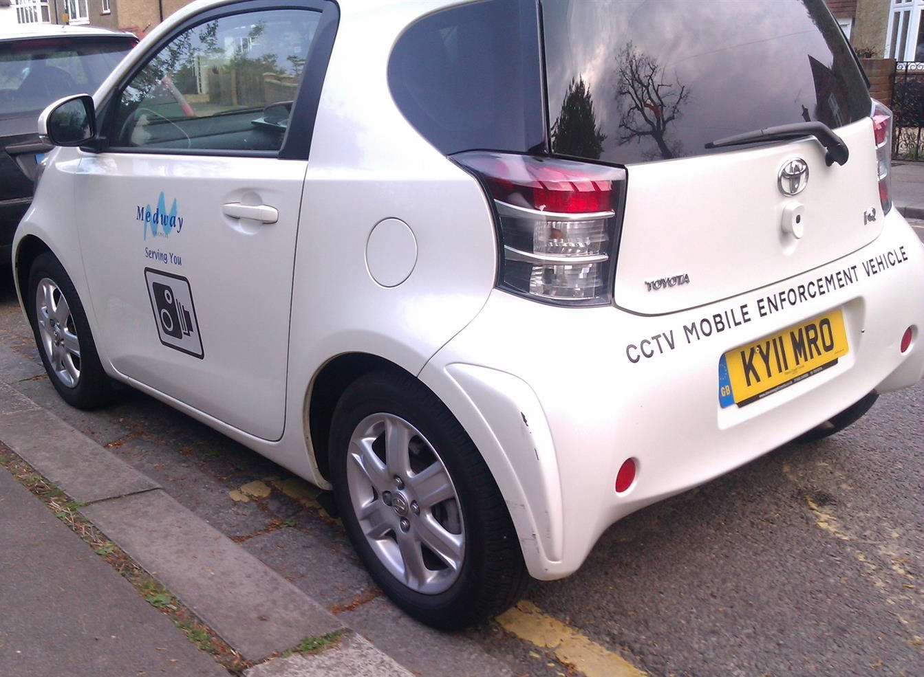 The Medway Council CCTV car