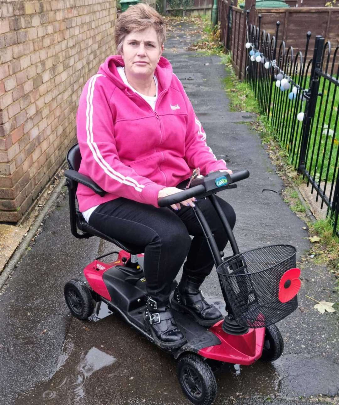 Lesley McMaster has been refused service on a Maidstone bus due to her mobility scooter