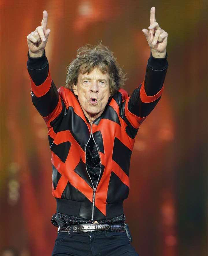 Mick Jagger. Picture Peter Byrne/PA