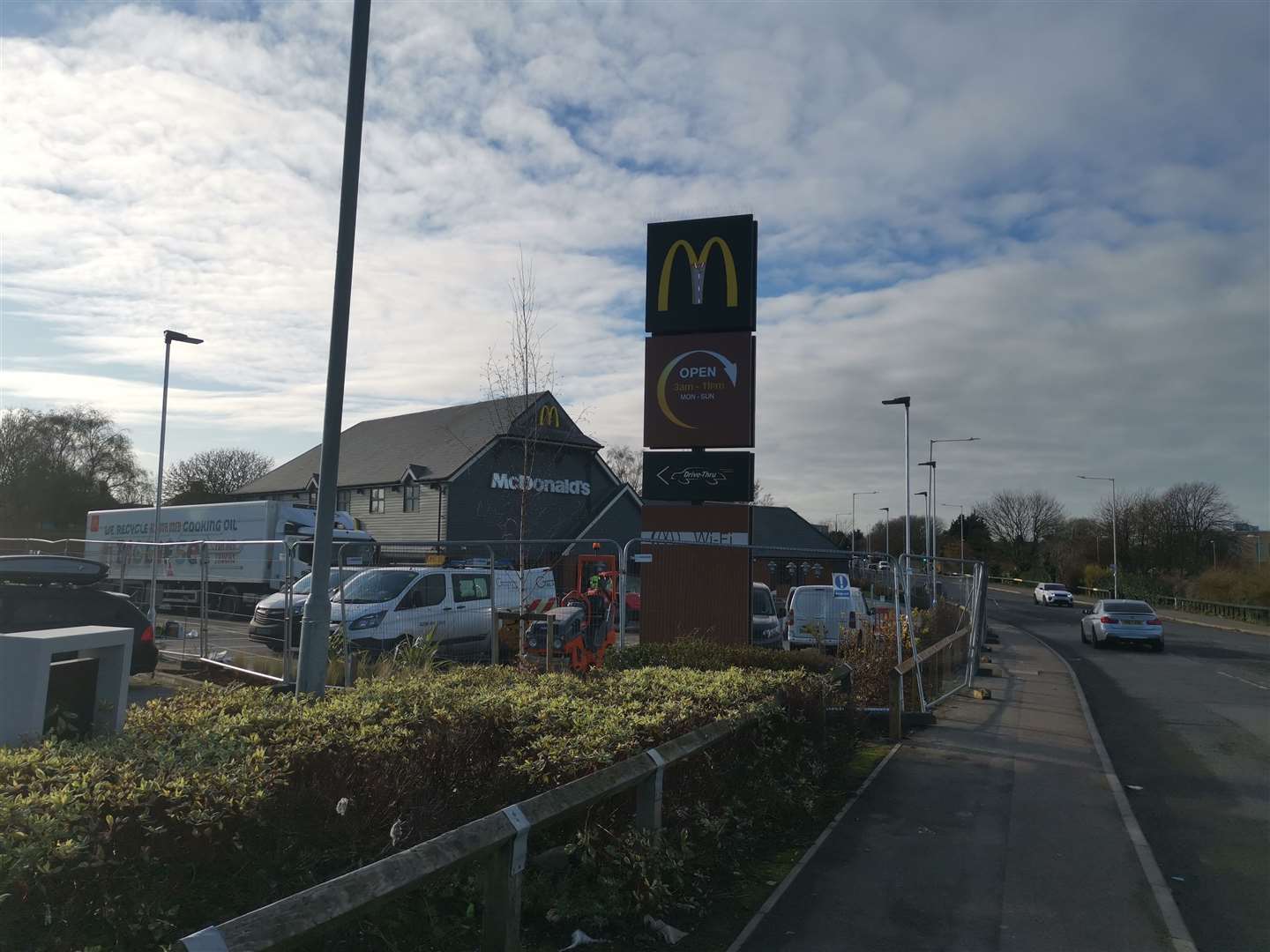 New McDonald's restaurant and drive-thru in Westwood Road ...