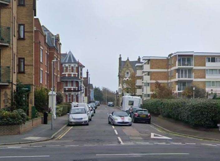 The body of a man in his 40s has been found in Truro Road, Ramsgate. Picture: Google