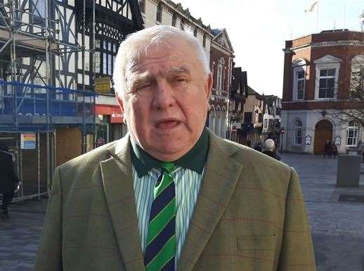 Kent landlord Fergus Wilson has offered a £10,000 reward