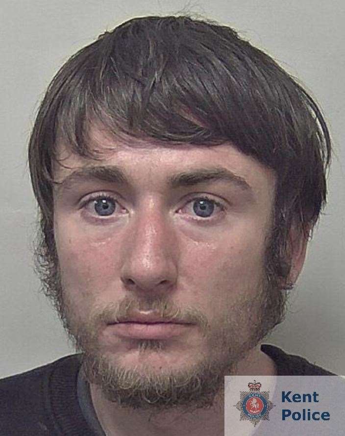 Howard Harris was handed an extended five-year prison sentence. Picture: Kent Police
