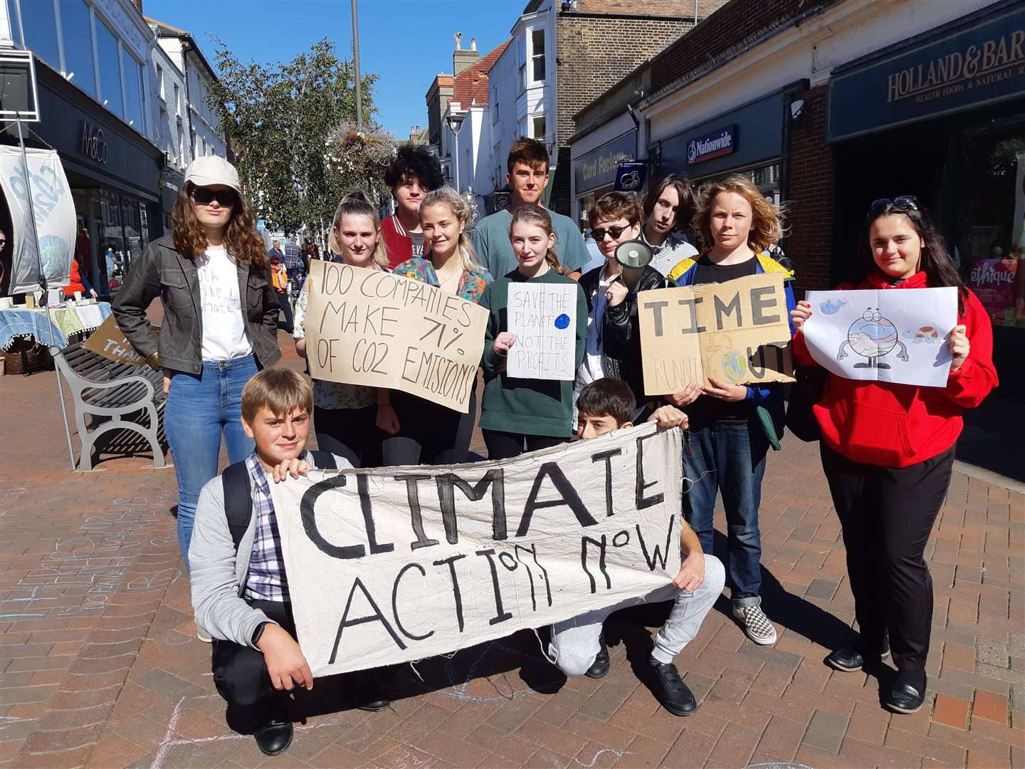 You Strike 4 Climate: These students missed school to attend the march