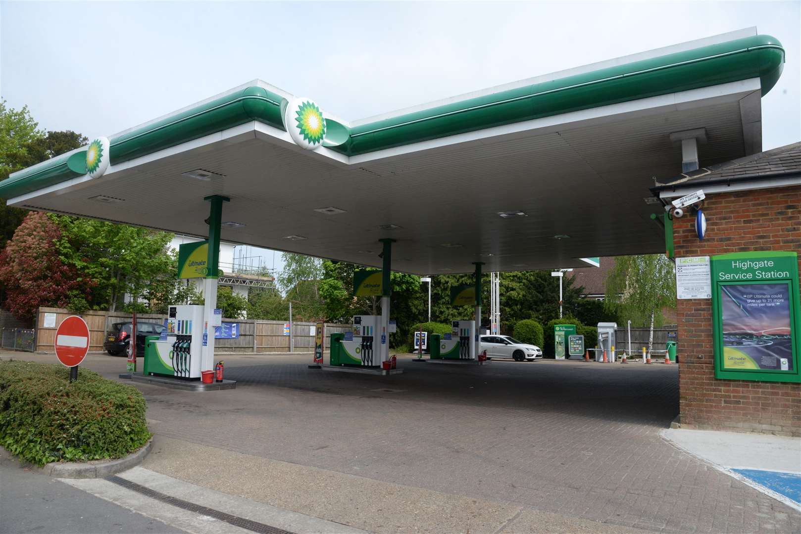 The BP service station in Hawkhurst. Picture: Chris Davey. (9473281)