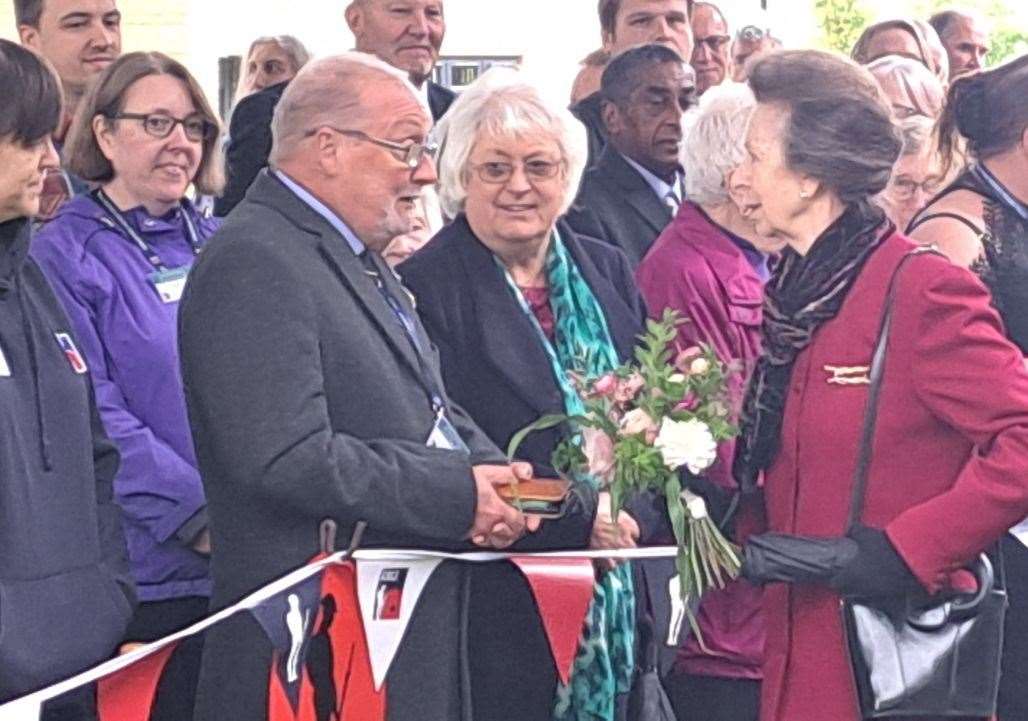 Her Royal Highness is in the county for the launch of the Royal British Legion Industries’ (RBLI) Centenary Village in Aylesford