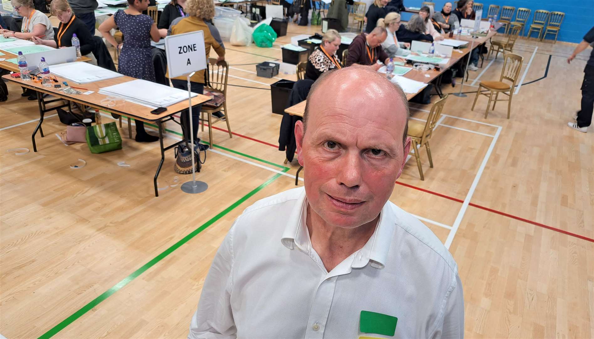 New independent councillor Mark Moorehouse